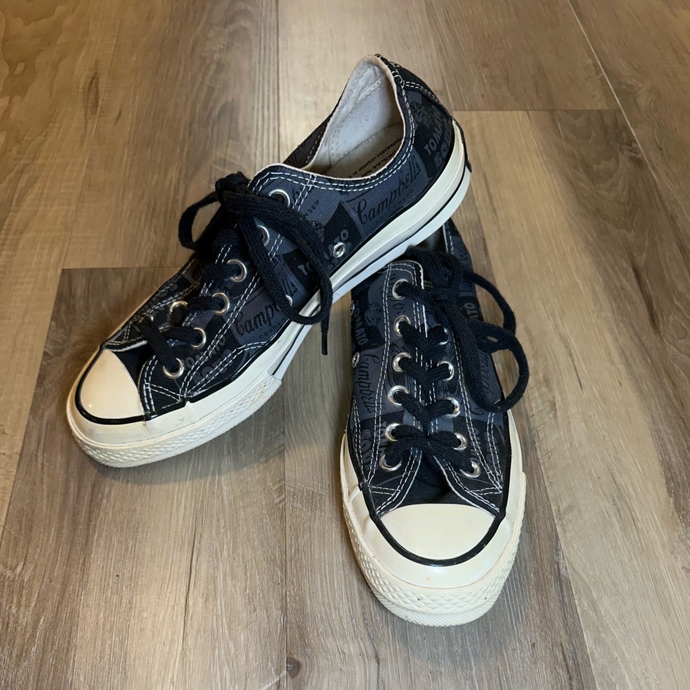 Converse x Andy Warhol Campbell’s Soup Limited Edition Sneakers – Rare Pop Art